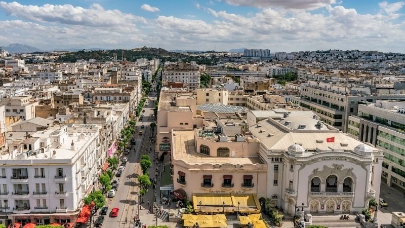 Egyptair Tunis Office in Tunisia