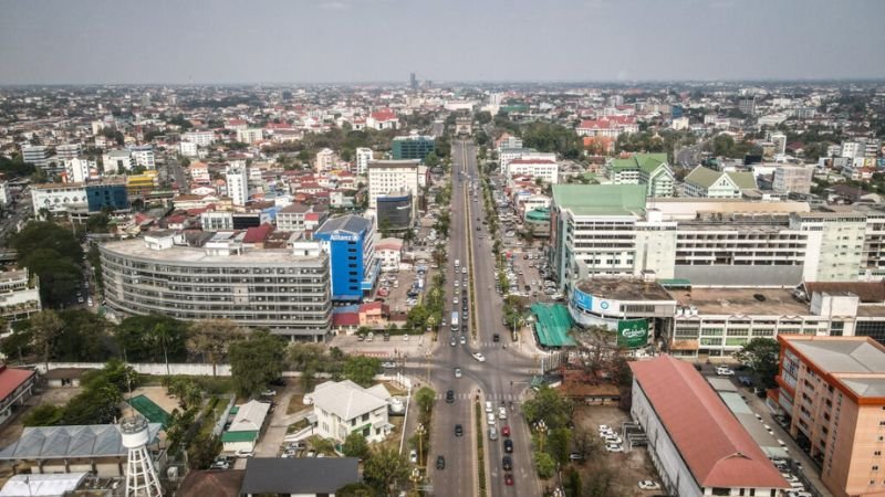 Air France Vientiane Office in Laos